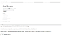 Tablet Screenshot of phantomloungesd.com